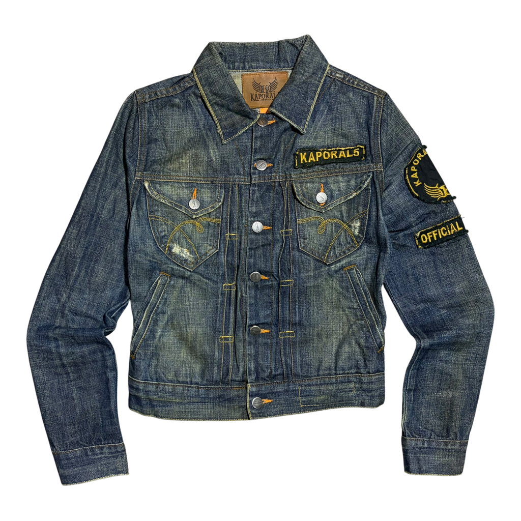 Vintage Kapokal 5 Y2K Patches Women’s Denim Jacket