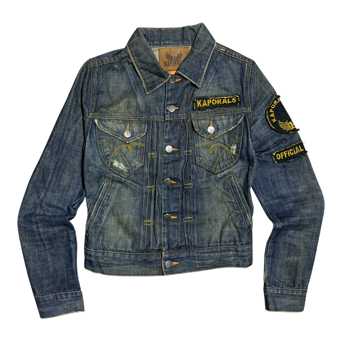 Vintage Kapokal 5 Y2K Patches Women’s Denim Jacket