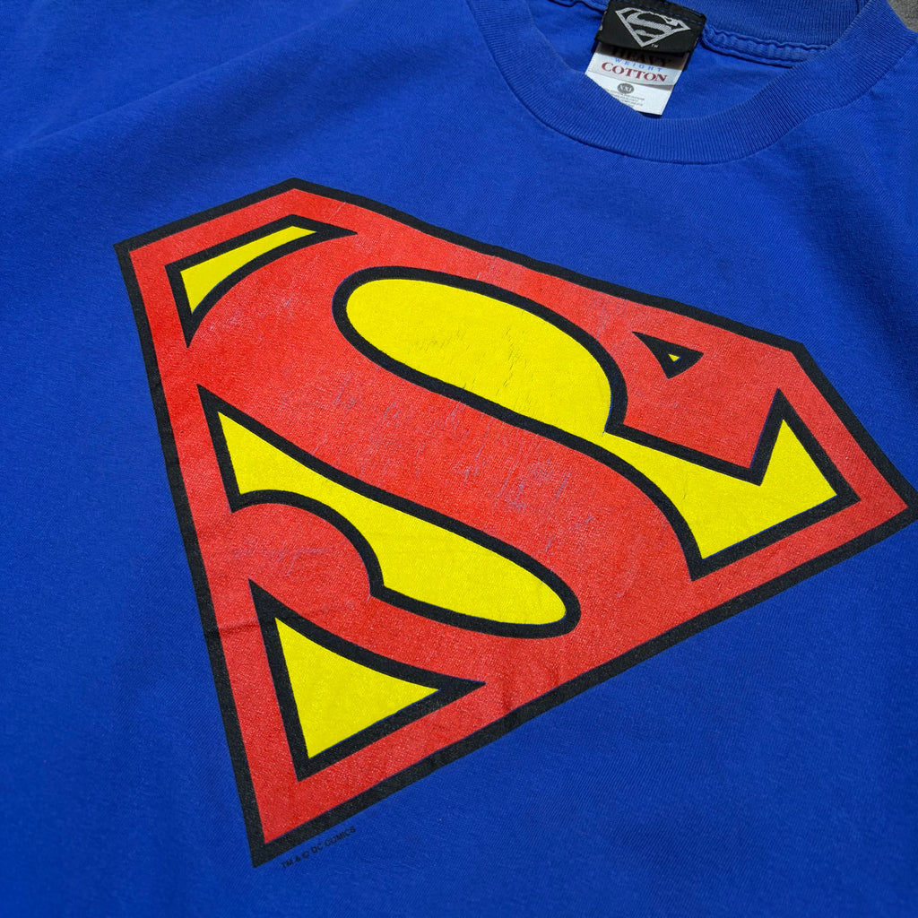 Vintage 1997 Superman Merch Graphic Tee