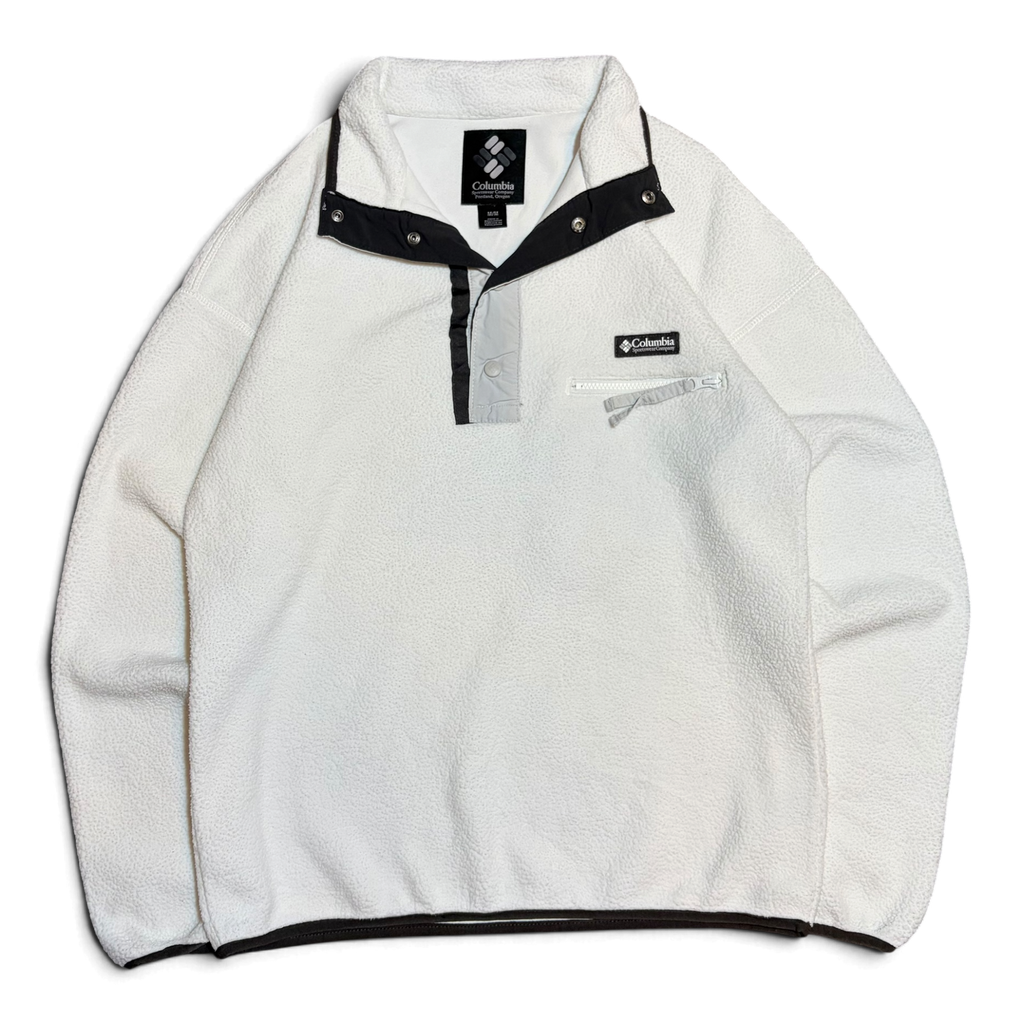 Columbia Quarter Button Up Fleece Sweater