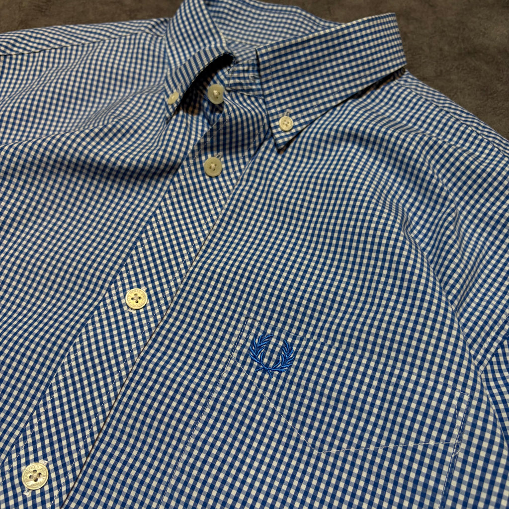 Fred Perry Long Sleeve Button Up Shirt