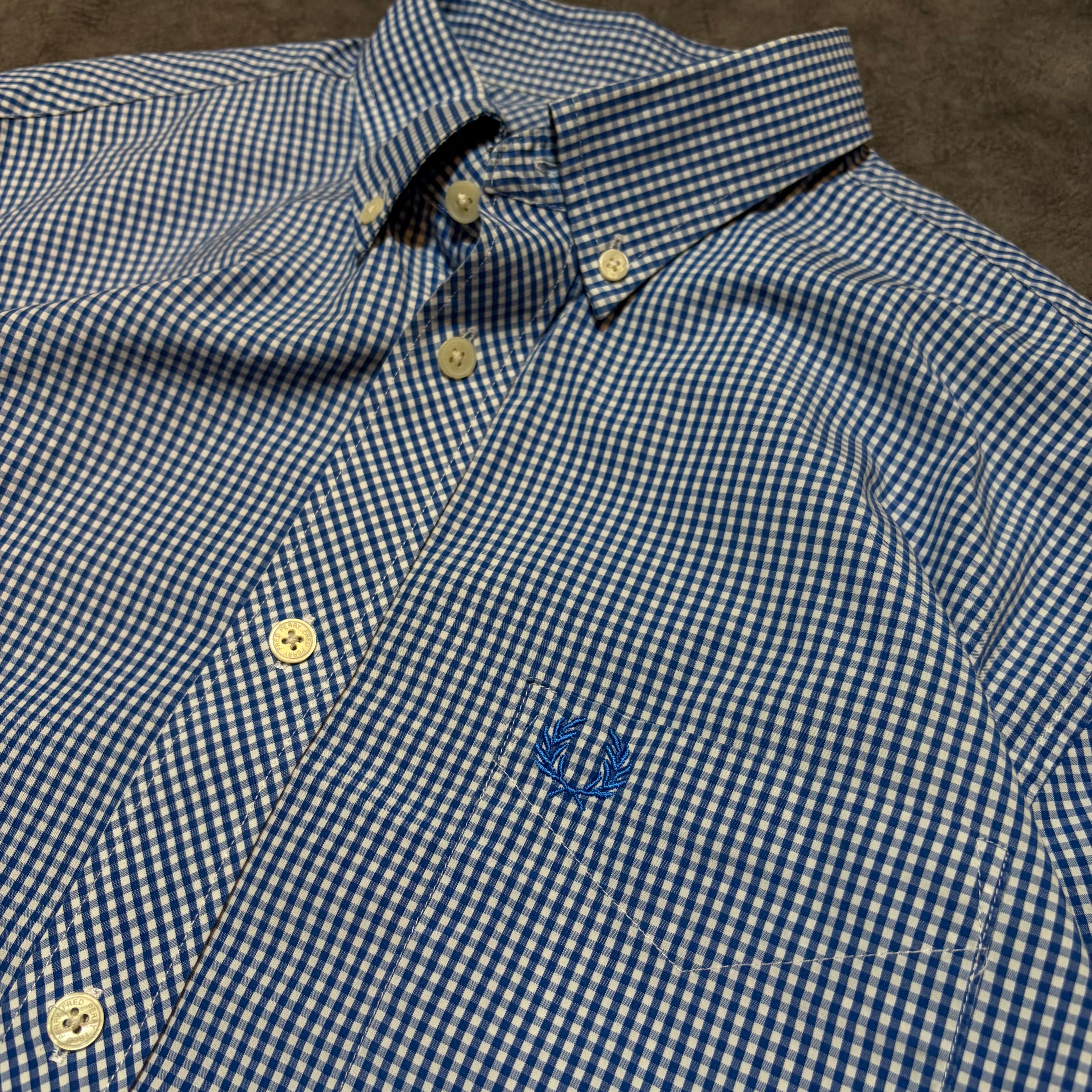 Fred Perry Long Sleeve Button Up Shirt