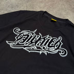 Vintage Y2K Dickies Velvet Print SpellOut Tee