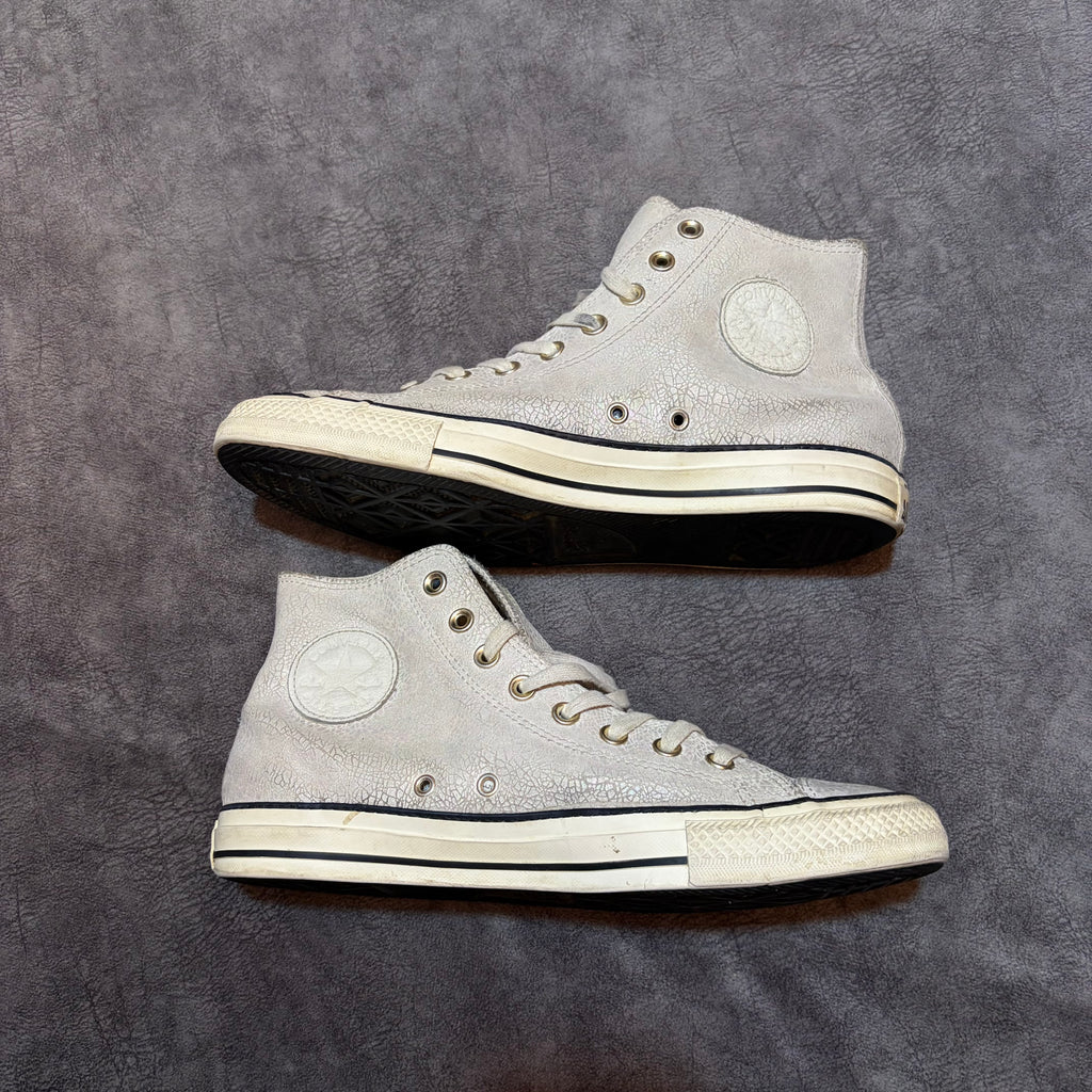 Converse Chuck Taylor All Star High-Top Crinkled Leather Shoes