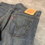 Vintage Y2K Levis 527 Low Rise Bootcut Distressed Jeans