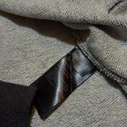Allsaints Logo Double Zipper Heavyweight Hoodie
