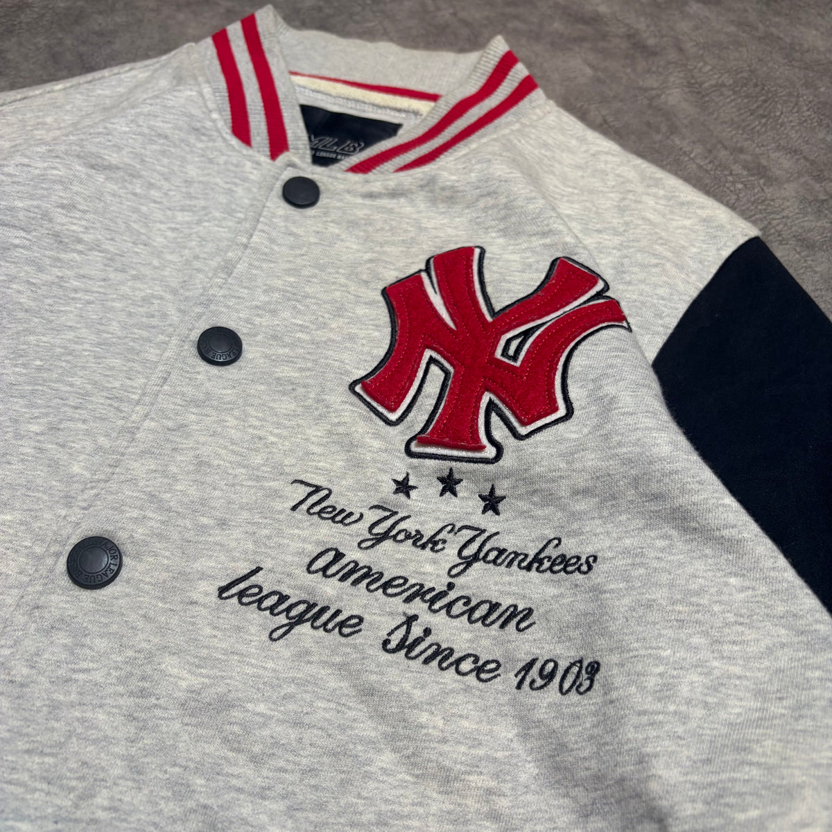 New York Yankees Varsity MLB Button Up Jacket
