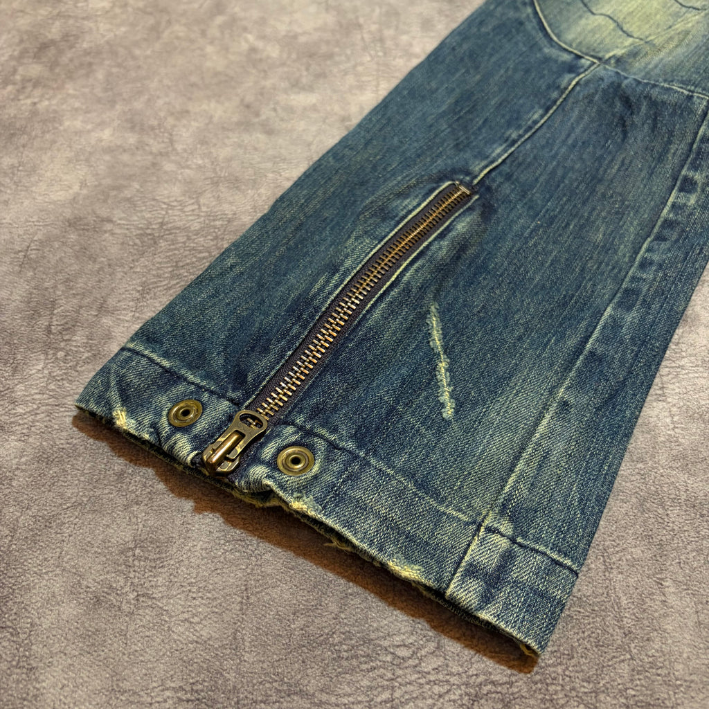 G-Star Raw Y2K Buckles Flared Jeans