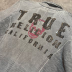 Vintage True Religion Bikers Style Zip Up Jacket