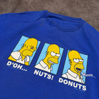 Vintage 04 Simpsons Donuts graphic Tee