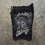 Billabong Y2K Patches And Skull Swimsuit