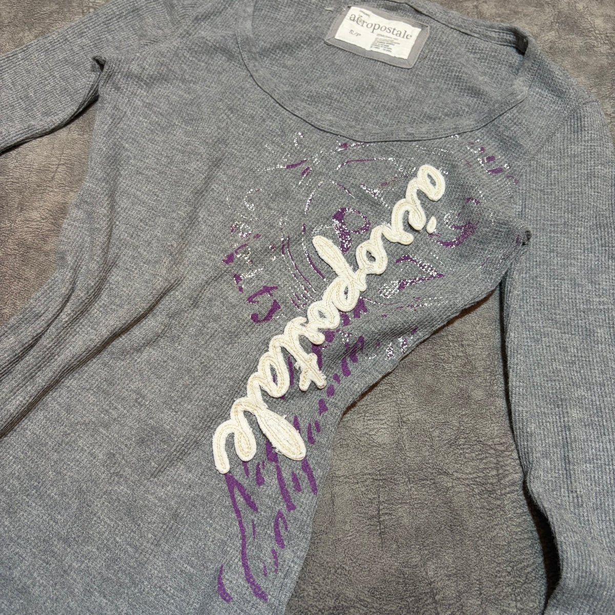 Aeropostale Y2K Women’s Long Sleeve Thermal Tee