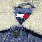 Vintage Tommy Hilfiger Women's
Denim Sherpa Lined Jacket