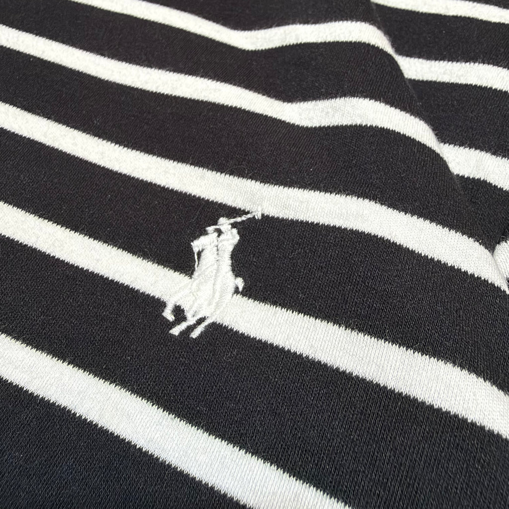 Polo Ralph Lauren Small Pony Striped Long Sleeve Tee
