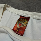 Vintage Ed Hardy By Christian Audigier Y2K Tiger Graphic Tee
