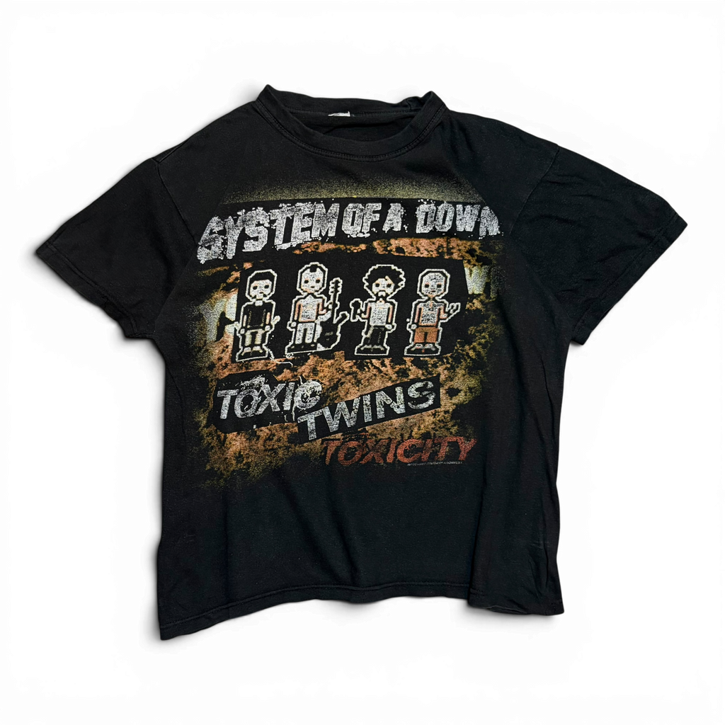 Vintage 2001 System Of A Down Toxicity “Toxic Twin” Merch Tee
