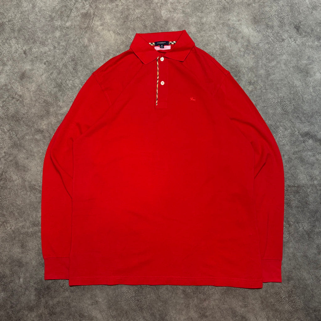 Burberry London Long Sleeve Polo Tee