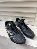 Puma X Ferrari Black On Black Y2K Speed Cat Shoe