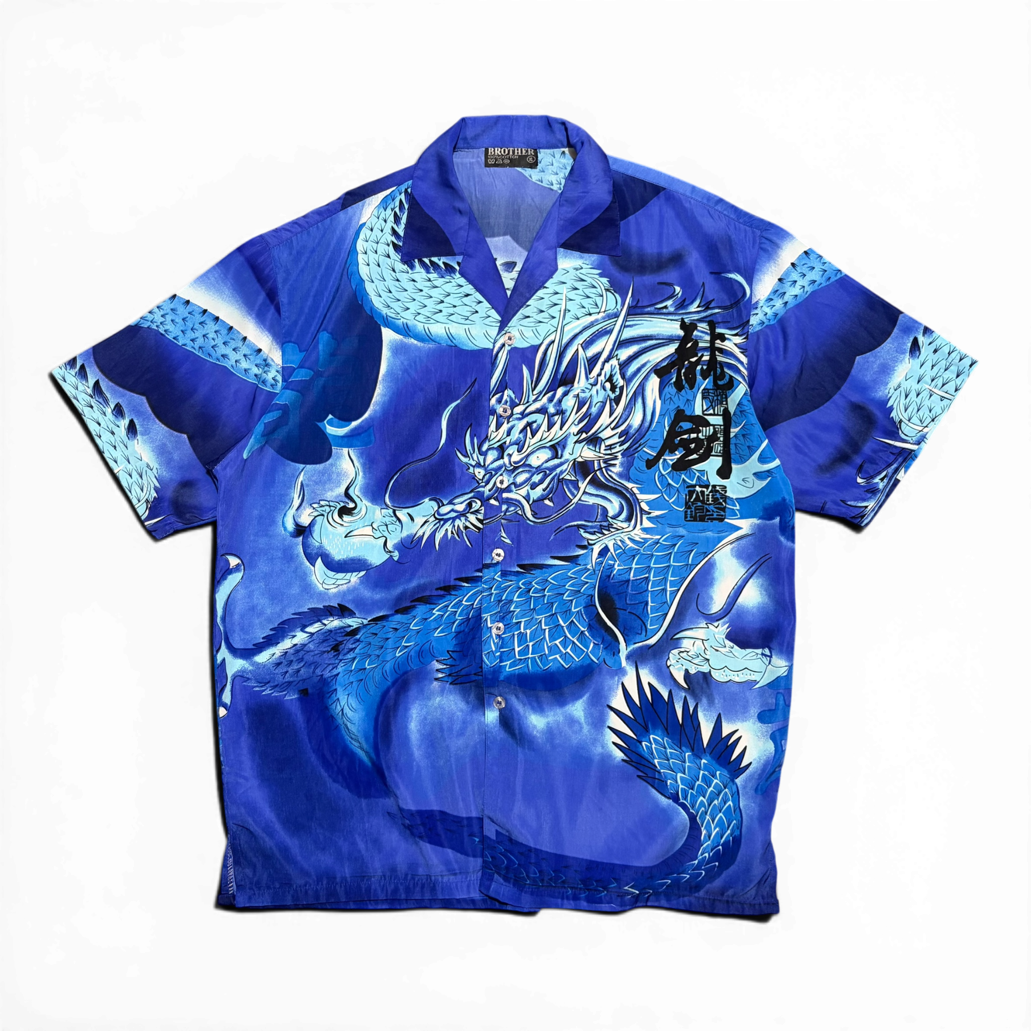 Dragon Y2K Button Up Shirt