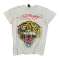 Vintage Ed Hardy By Christian Audigier Y2K Tiger Graphic Tee