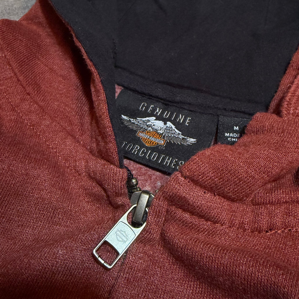 Harley Davidson Y2K ZipUp Hoodie