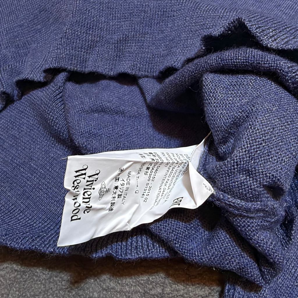 Vivienne Westwood Logo Wool Knitted Sweater