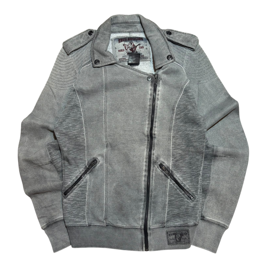 Vintage True Religion Bikers Style Zip Up Jacket