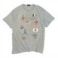 Stussy Worldwide Flags Graphic Tee