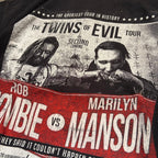Twin Evil Zombie Vs Mansion 2018 Tour Tee