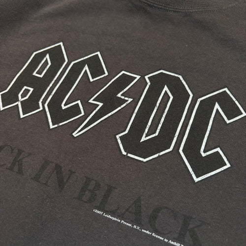 2007 AC/DC Back In Black Tour Tee