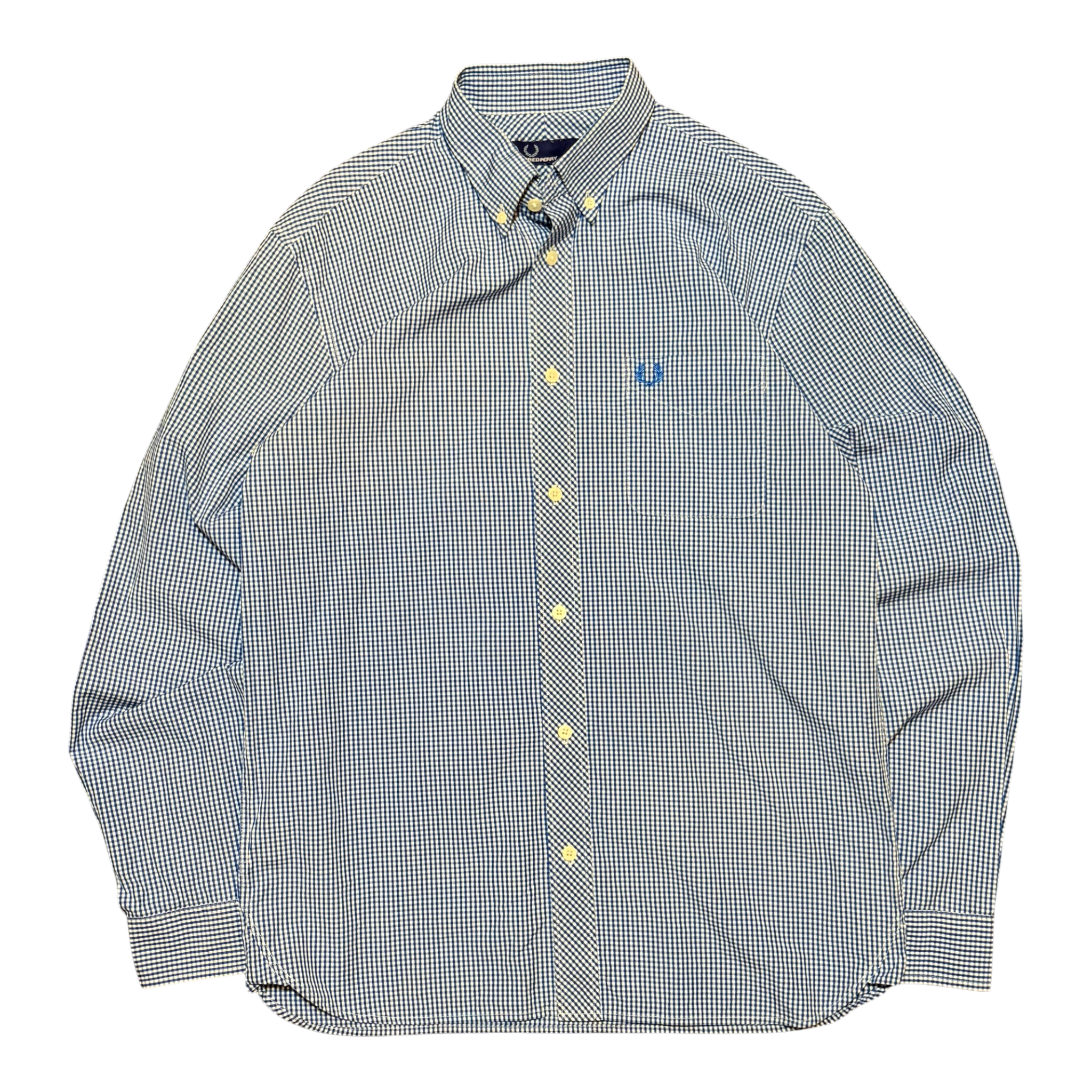 Fred Perry Long Sleeve Button Up Shirt