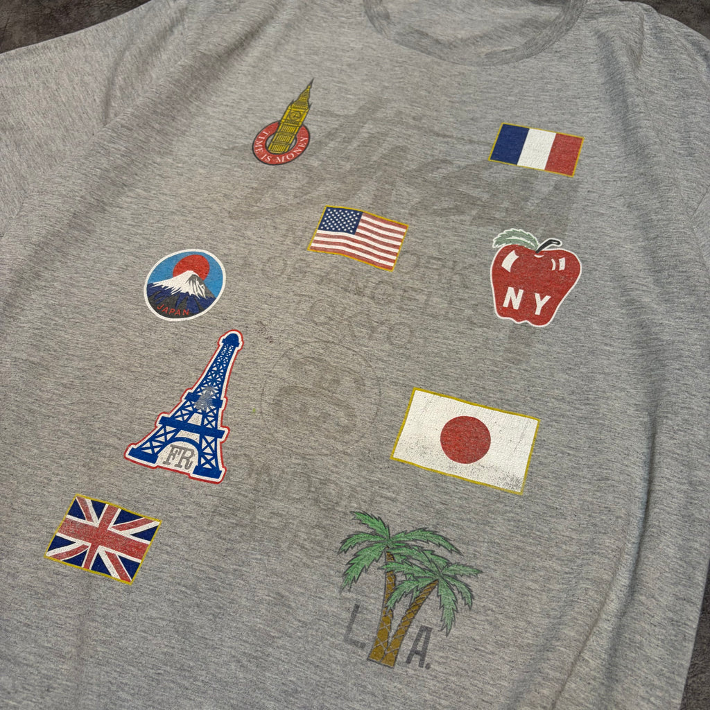 Stussy Worldwide Flags Graphic Tee
