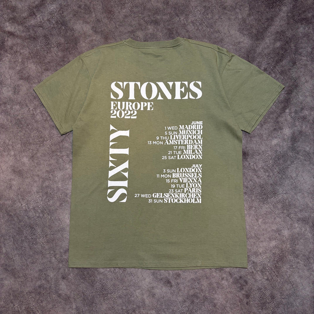 The Rolling Stones 2022 Europe Tour Tee