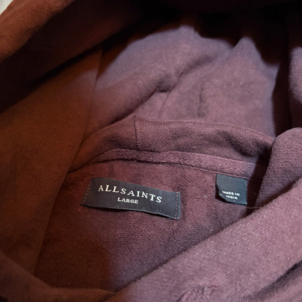 Allsaints Logo Heavyweight Hoodie