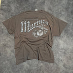 Vintage Y2K USA Marines Graphic Tee