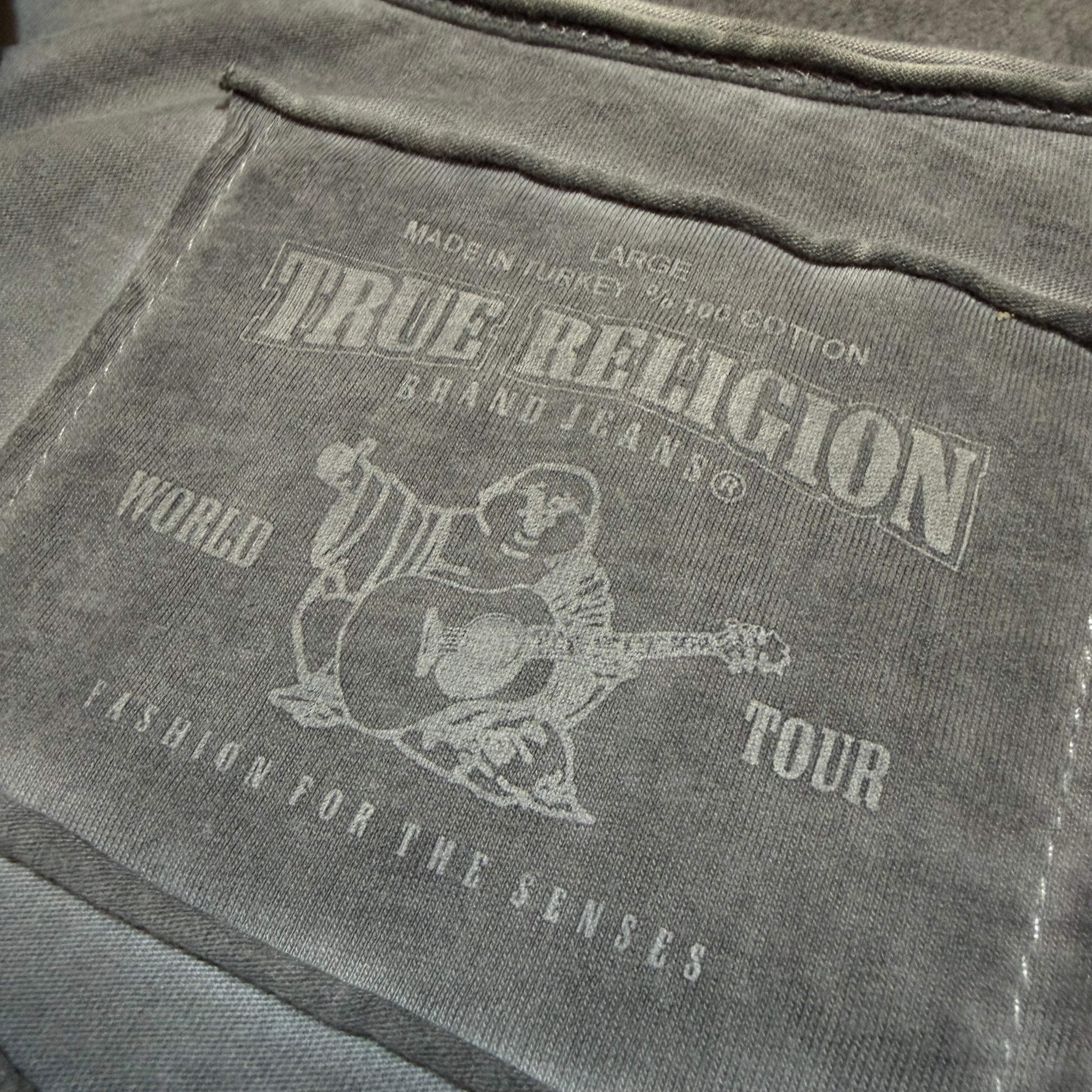 Vintage Y2K True Religion American Flag Graphic Tee