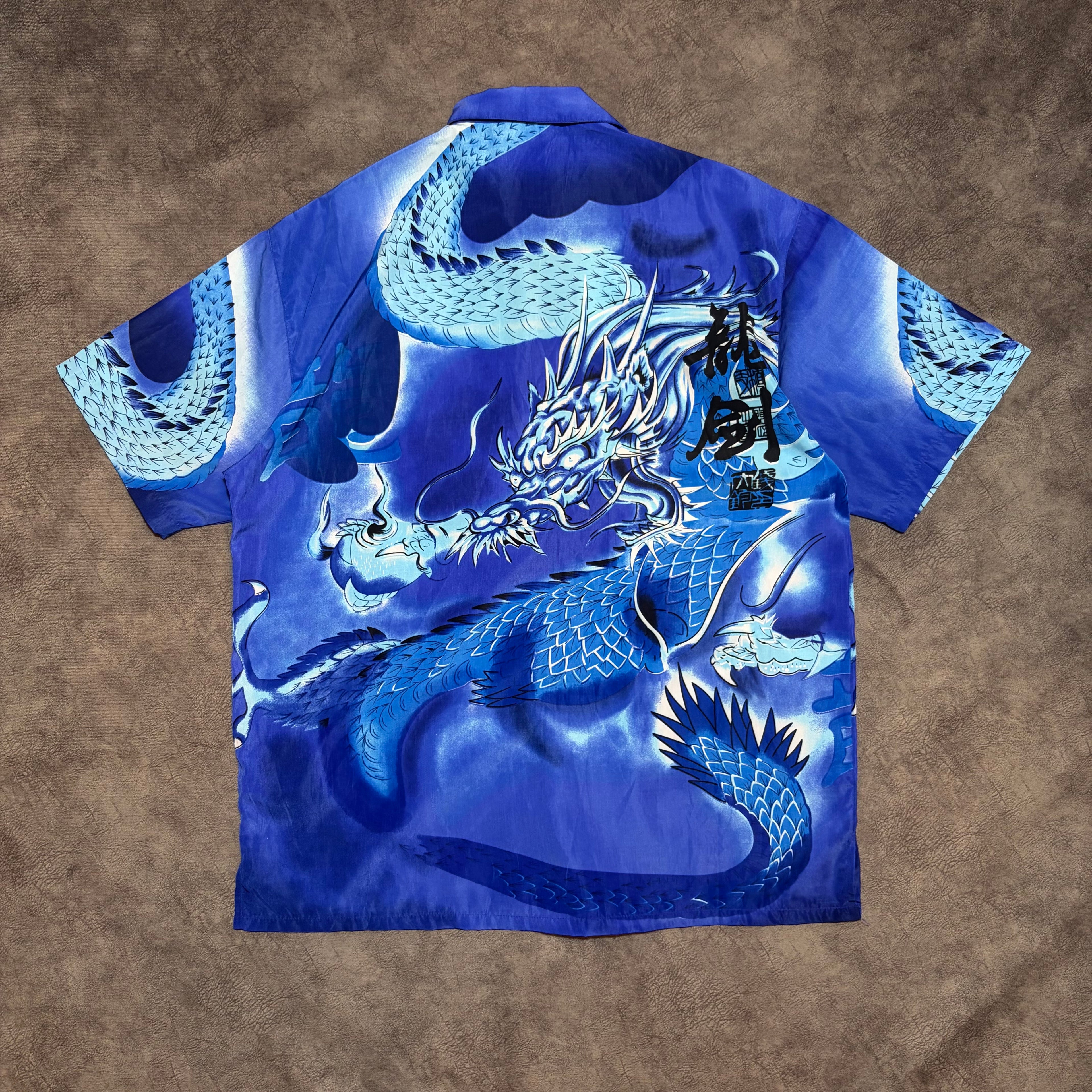 Dragon Y2K Button Up Shirt