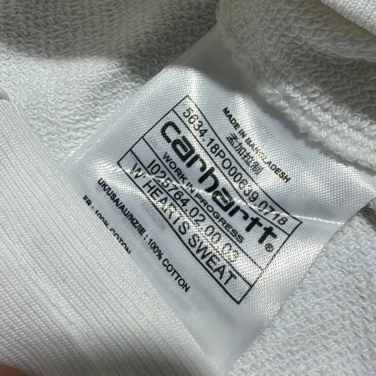 Carhartt Spell Out Hearts Crewneck