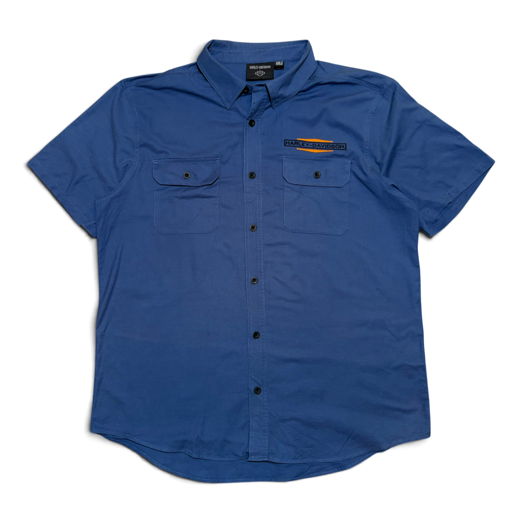 Harley Davidson Mechanic Style Button Up Shirt
