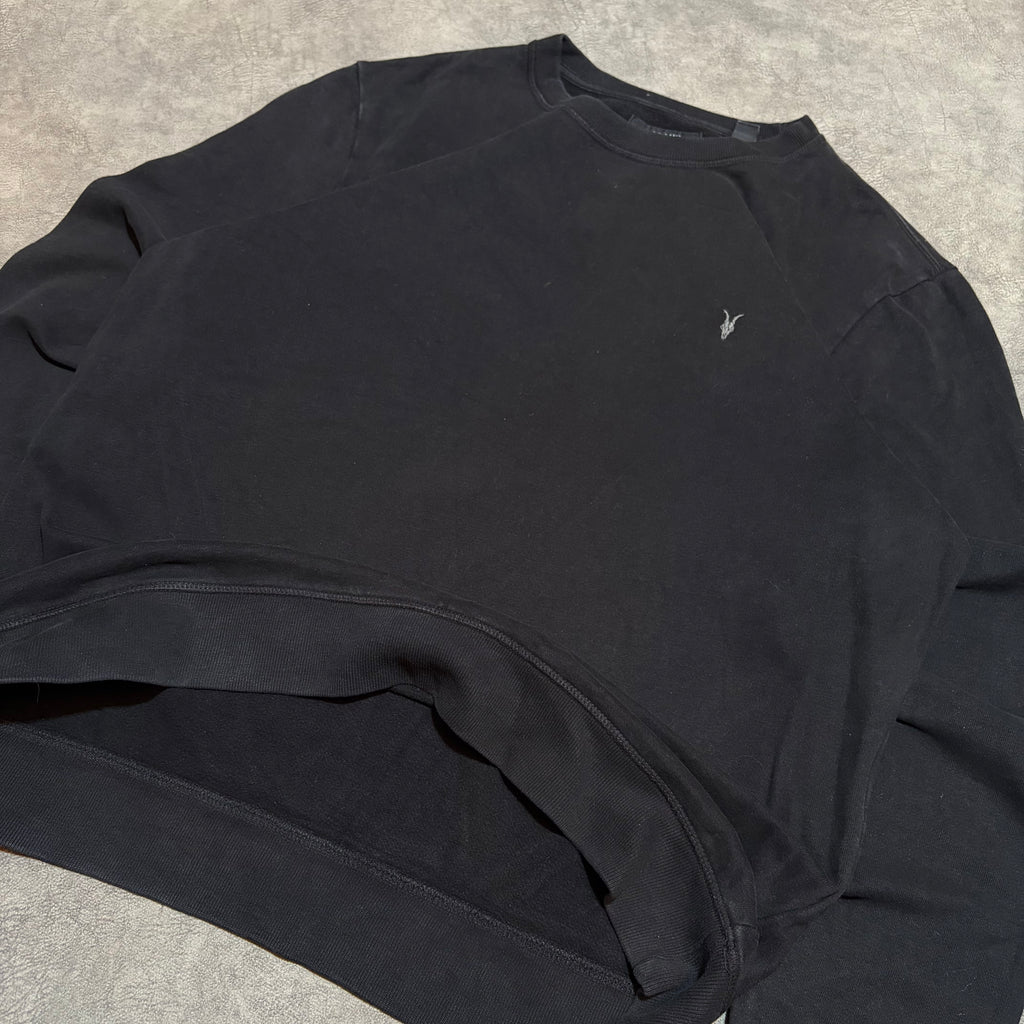 Allsaints Logo Heavyweight Crewneck