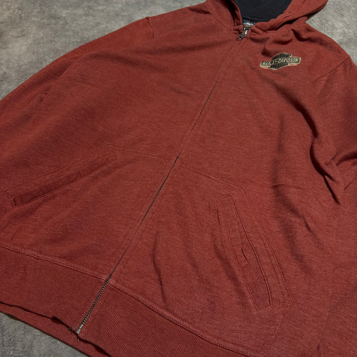 Harley Davidson Y2K ZipUp Hoodie