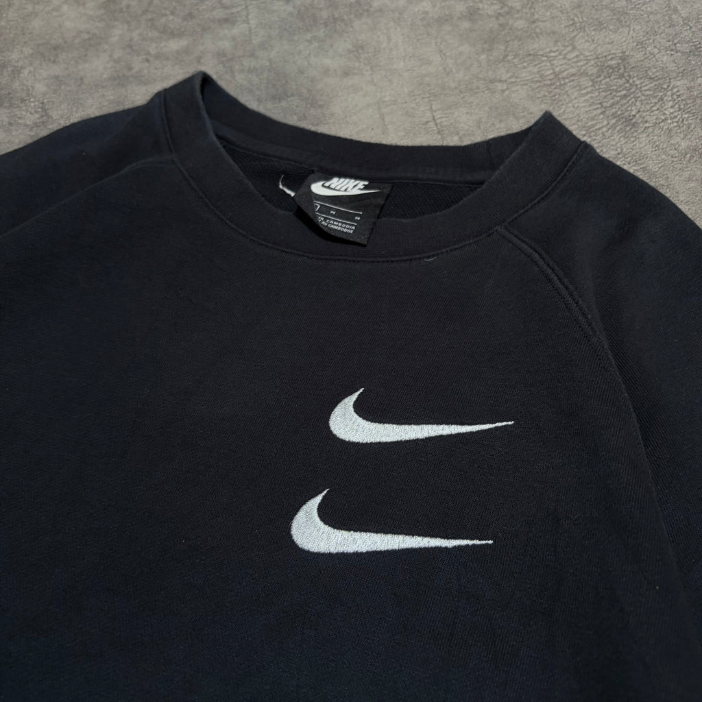 Nike Double Swoosh Big Back Print Crewneck
