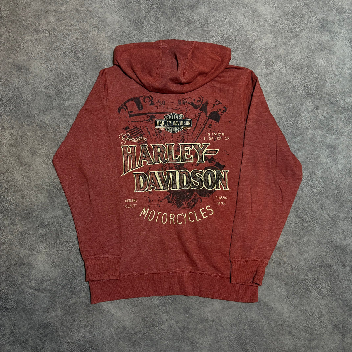 Harley Davidson Y2K ZipUp Hoodie
