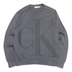 Calvin Klein Big CK Logo Knitted Sweater