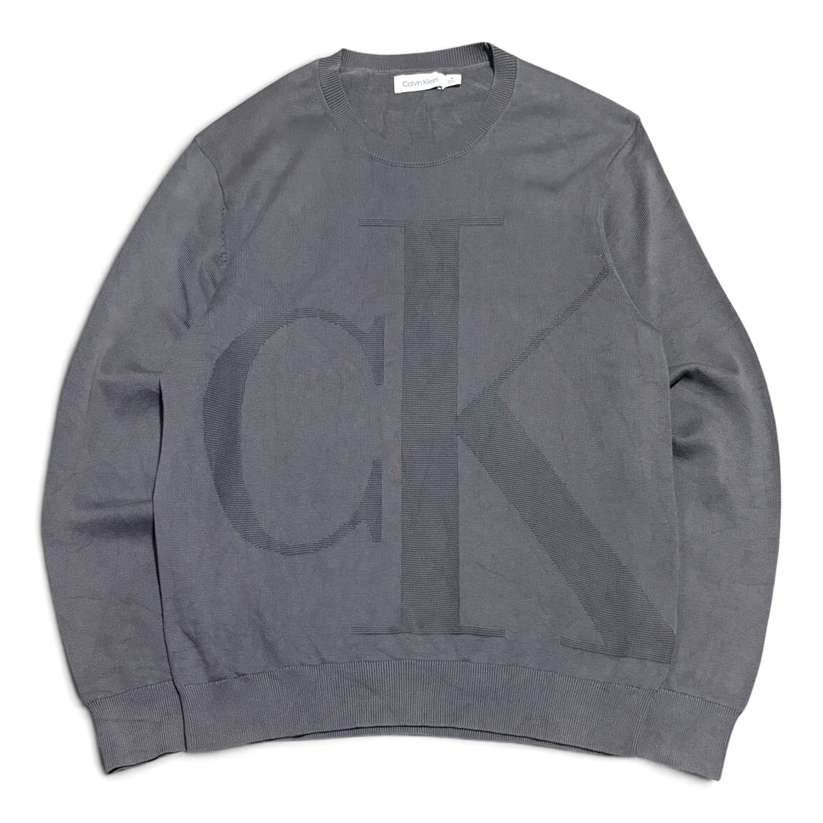 Calvin Klein Big CK Logo Knitted Sweater