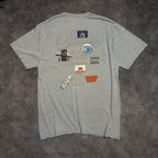 Stussy Worldwide Flags Graphic Tee