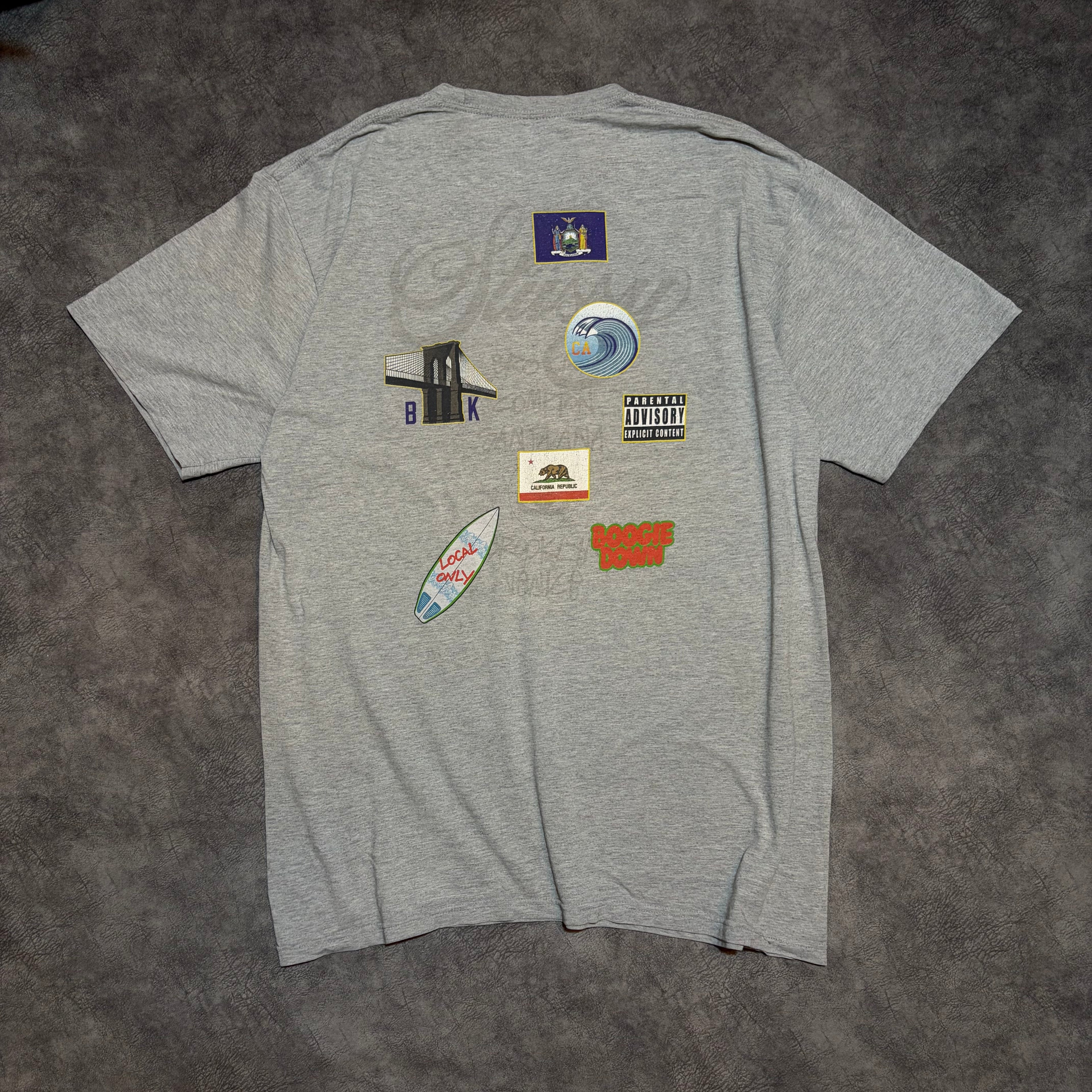 Stussy Worldwide Flags Graphic Tee