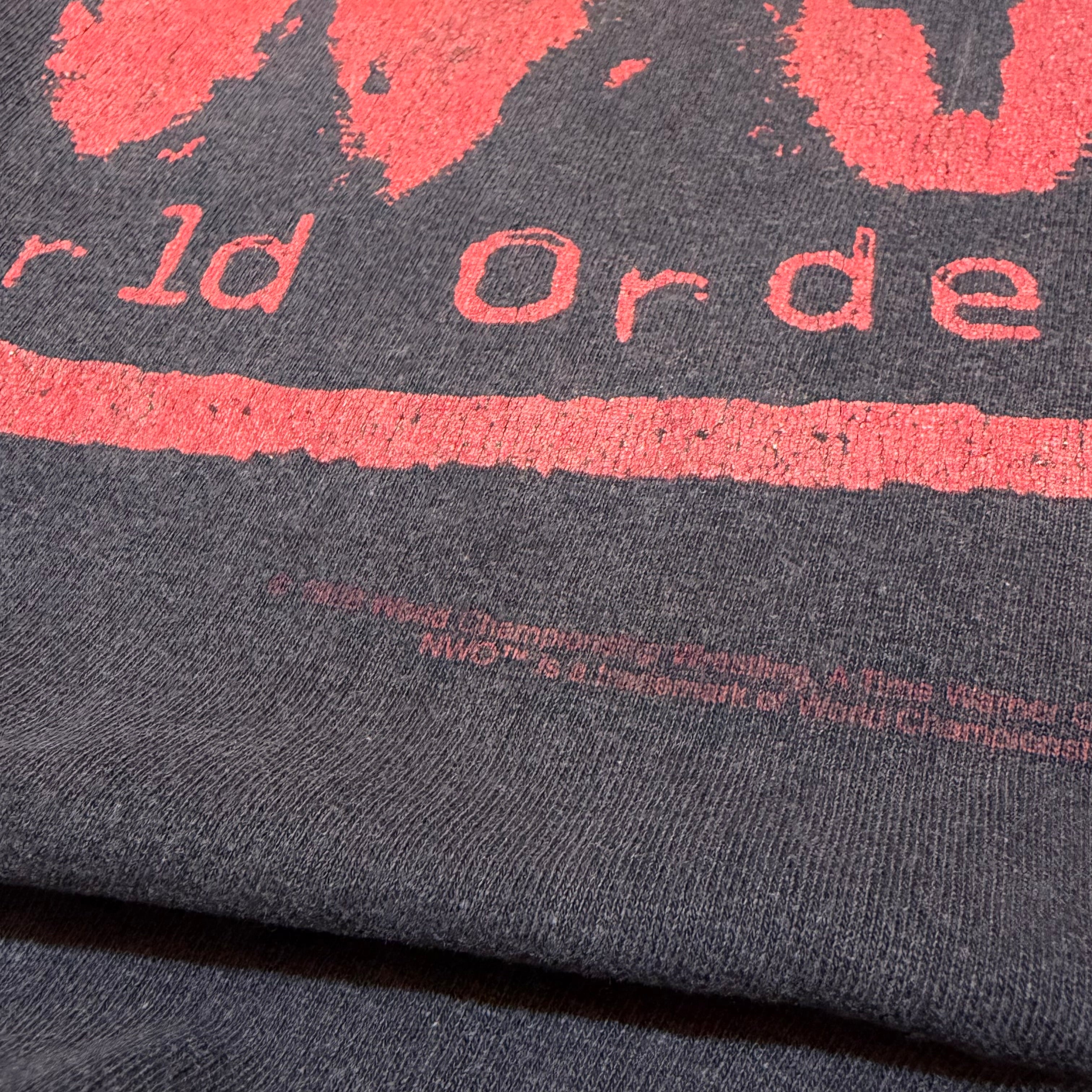 Vintage 1998 WWE NWO World Champion Tee