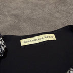 Balenciaga Nicolas Ghesquière SS13 Ruffled Graphic Mini Dress