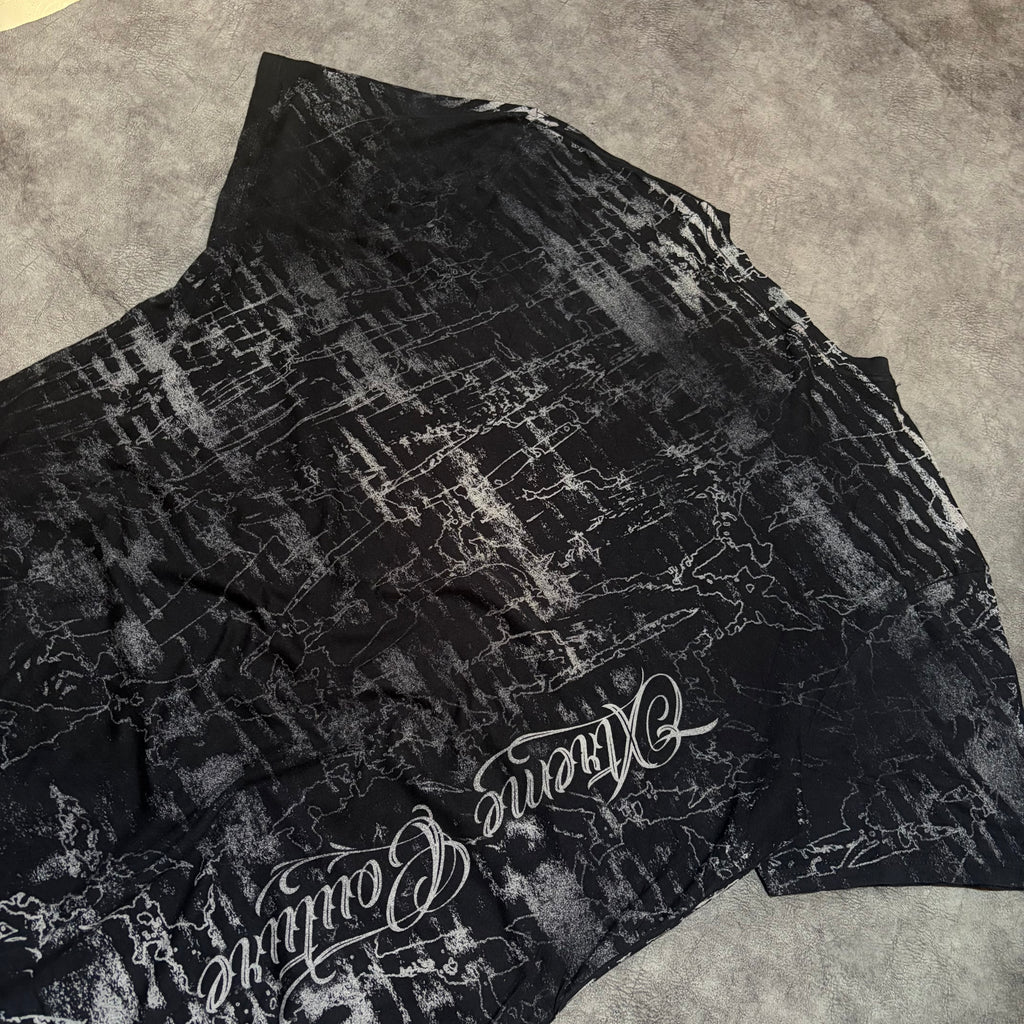 Xtreme Couture Y2K Grunge AOP Graphic Tee